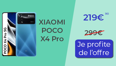 Xiaomi Poco X4 Pro Promotion Rakuten Noël