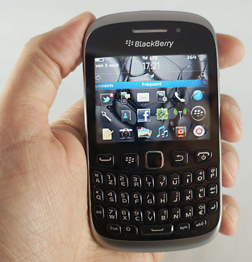 Test BlackBerry Curve 9320 : système d'exploitation + réactivité
