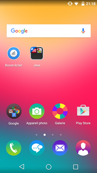 Wiko Rainbow Jam : bureau