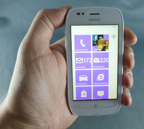 Nokia Lumia 710 : prise en main