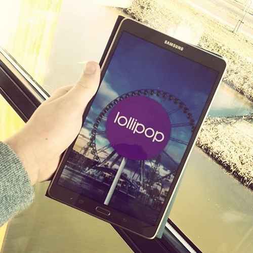 Samsung Galaxy Tab S 8.4 : Lollipop arrive sur la version LTE