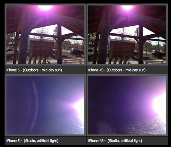 iPhone 5 : le « bug » du halo violet sur certaines photos est-il vraiment problématique ?