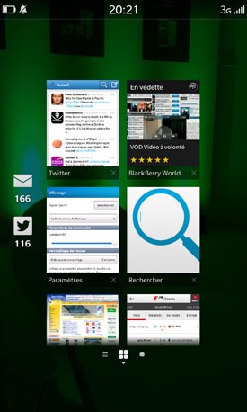 BlackBerry Z10 : système d'exploitation