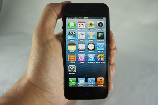 Test iPhone 5 : design