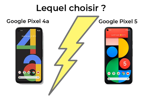 Smartphone Google 5G, Pixel 4a contre Pixel 5, lequel est le meilleur ?