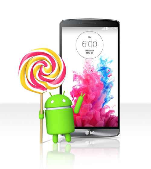 LG G3 : le déploiement d'Android 5.0 Lollipop débutera cette semaine