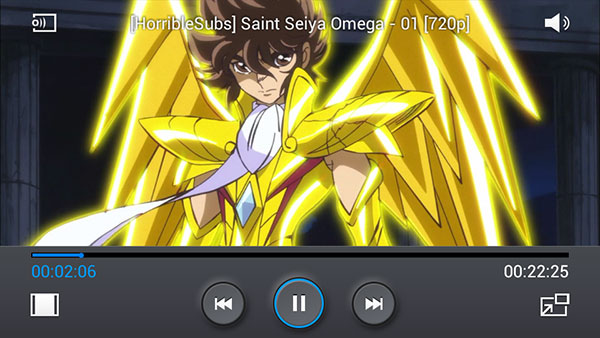 Samsung Galaxy S4 Mini : lecteur vidéo