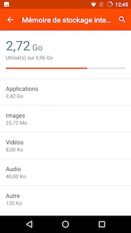 Wileyfox Spark interface