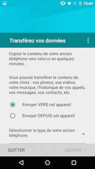 Motorola Moto X Play interface