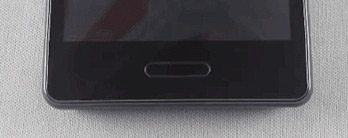 LG Optimus L5 II : contour lumineux du bouton Home