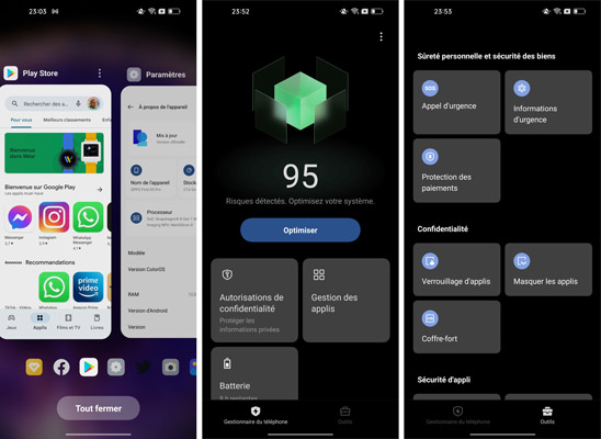 Paramétrage caméra de l'Oppo Find X5 Pro