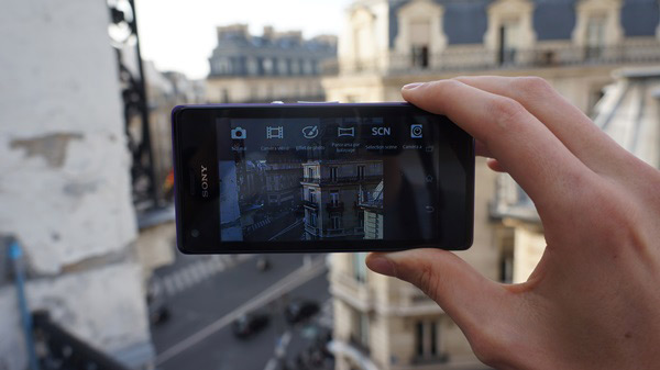 Sony Xperia M : capture photo