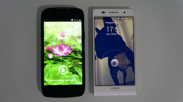 Kazam Thunder Q4.5 : avec l'Ascend P6 de Huawei