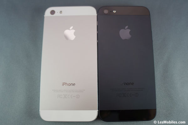 Comparatif photos iPhone 5 blanc vs noir vs iPhone 4S