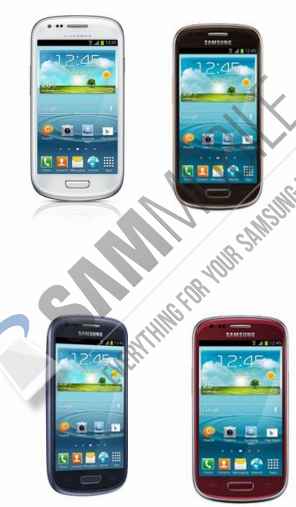 Samsung Galaxy S3 Mini : trois nouvelles couleurs en fuite