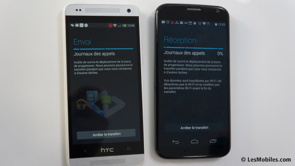 HTC One Mini et Motorola Moto X