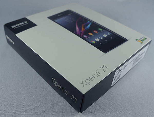 Sony Xperia Z1 : packaging