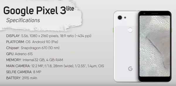 Google Pixel 3 Lite : victime d’une prise en main non autorisée