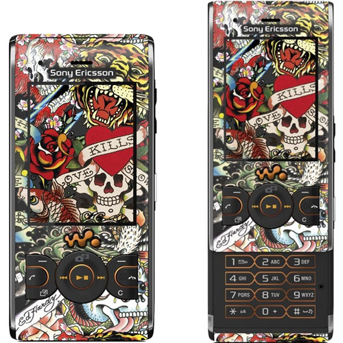 Sony Ericsson W595 version Ed Hardy