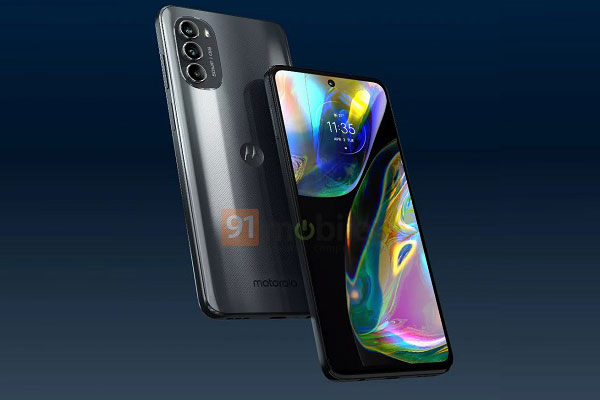 Des rendus réalistes et les caractéristiques du futur Motorola Moto g82 en fuite