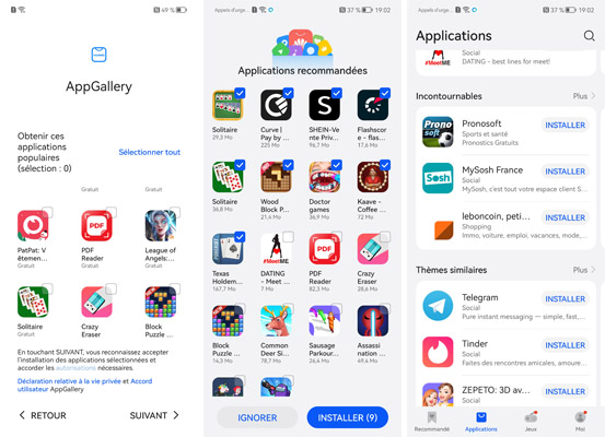 Application Huawei Nova 9 SE