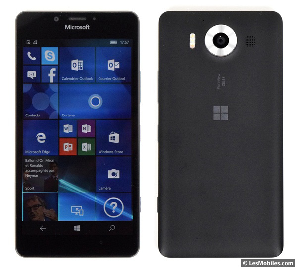 Microsoft Lumia 950 prise en main