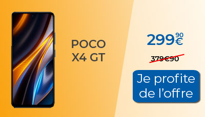 Poco X4 GT smartphone promo