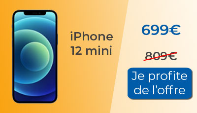 iPhone 12 mini en promo à 699? chez RED by SFR
