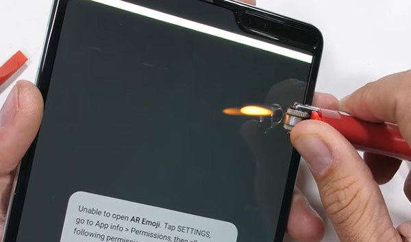 Test Samsung Galaxy Fold