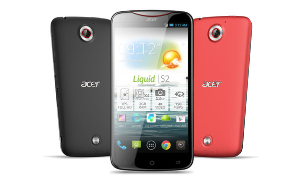 Acer Liquid S2 : écran 6'' Full HD et vidéo ultra HD, un concurrent sérieux pour le Samsung Galaxy Note 3