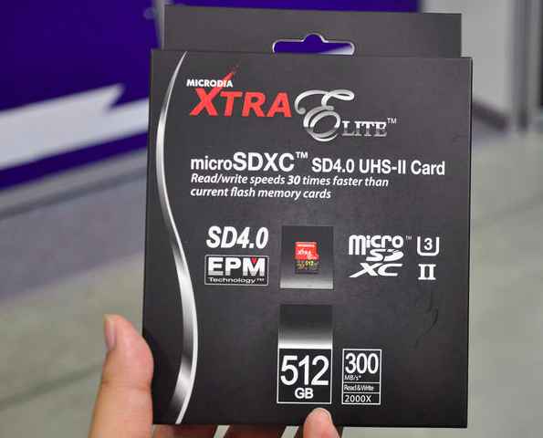 Record de capacité battu pour une carte microSD : 512 Go !