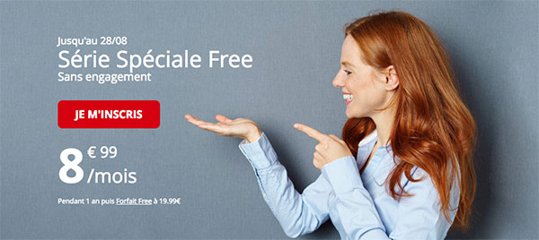 Free Mobile : un forfait 50 Go à 8,99 euros