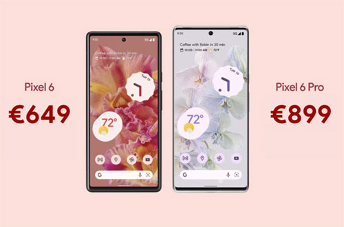 Google 6 et Google 6 Pro