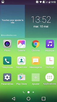 LG G5 interface