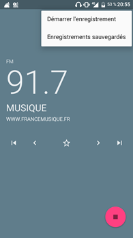 Wiko Ufeel : radio FM