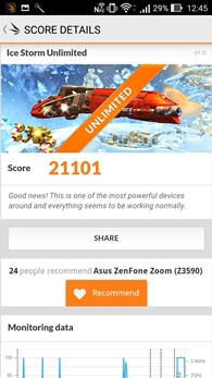 Asus ZenFone Zoom : 3Dmark