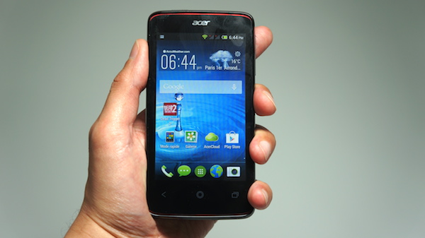 Test du Acer Liquid Z4 : un petit smartphone, dans tous les sens du terme