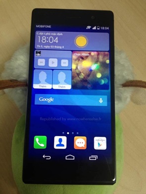 Huawei Ascend P7 : de nouvelles photos circulent sur la toile