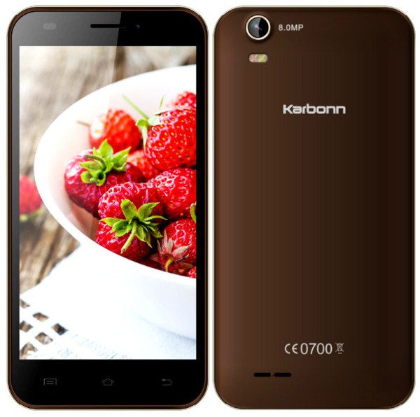 Karbonn Titanium S200 HD : un quad-core de 5 pouces à 65 euros