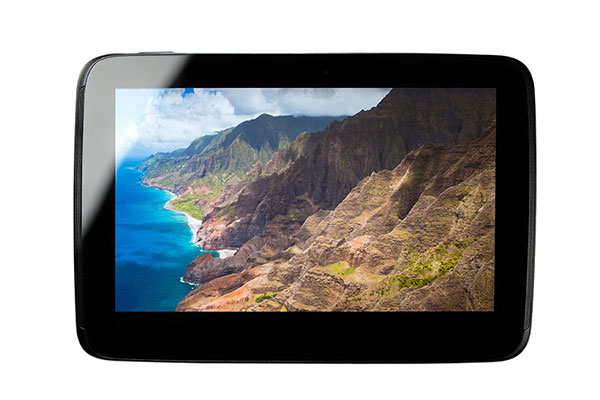 photos de l'écran de la Google Nexus 10 fabriquée par Samsung