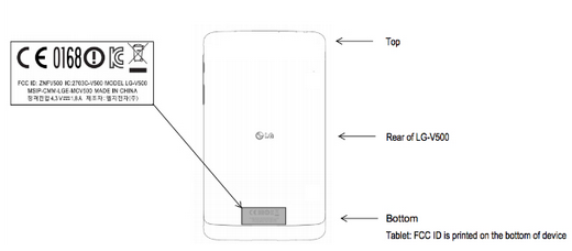 LG G Pad : un dernier arrêt à la FCC avant l'IFA 2013 ?