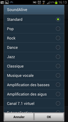  Test Samsung Galaxy S3 : système d'exploitation OS 