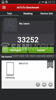 Le Samsung Galaxy S5 Zoom obtient le score d'un flagship de 2013 sur AnTuTu