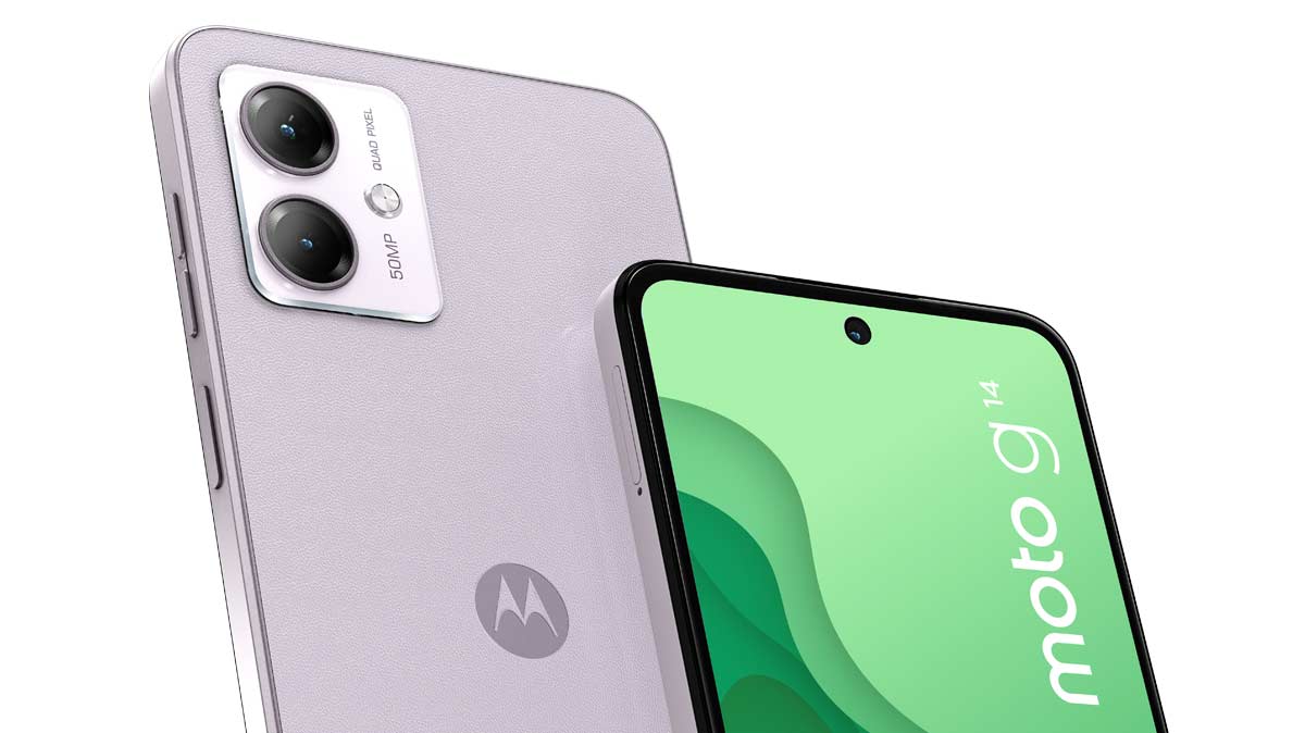 Motorola dévoile le smartphone d’entrée de gamme g14 avec un capteur photo de 50 mégapixels