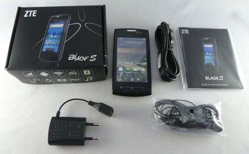 test ZTE blade s 800 MHz 5 mégapixels low cost smartphone Android pas cher Free Mobile