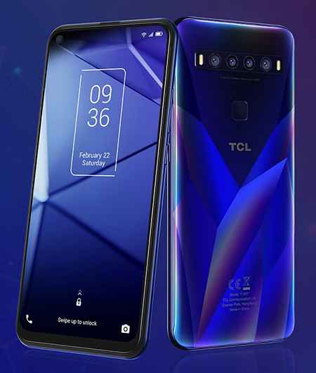 TCL présente la nouvelle gamme de smartphones, la série TCL 10 (CES 2020)