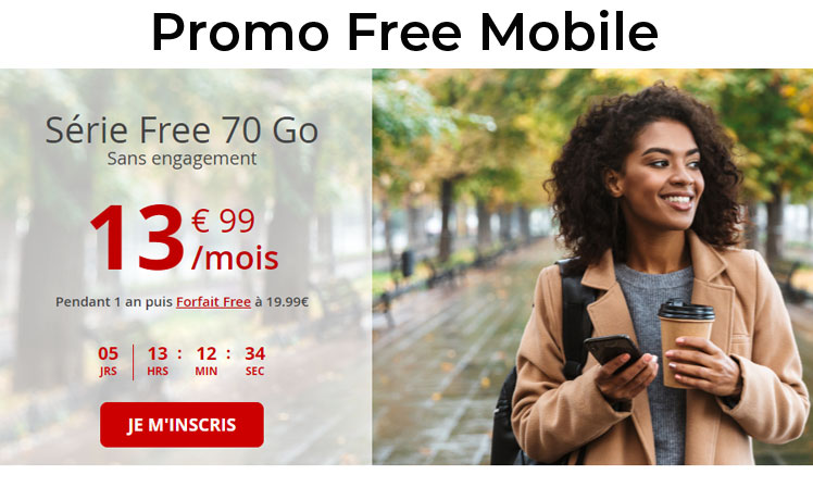 Nouvelle promo Free Mobile avec la Série Free 70 Go
