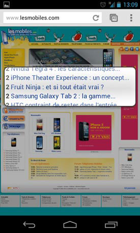 LG Google Nexus 4 : système d'exploitation + interface utilisateur + nouveautés d'Android 4.2 Jelly Bean