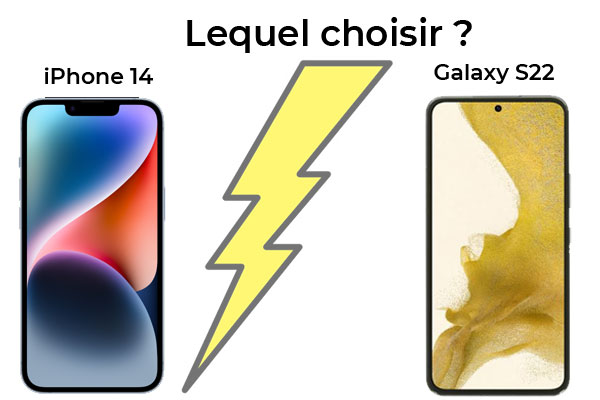 iPhone 14 contre Samsung Galaxy S22, quelles sont les différences ? Lequel est fait pour vous ?