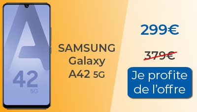 Alerte Bon Plan : Samsung Galaxy A42 5G
